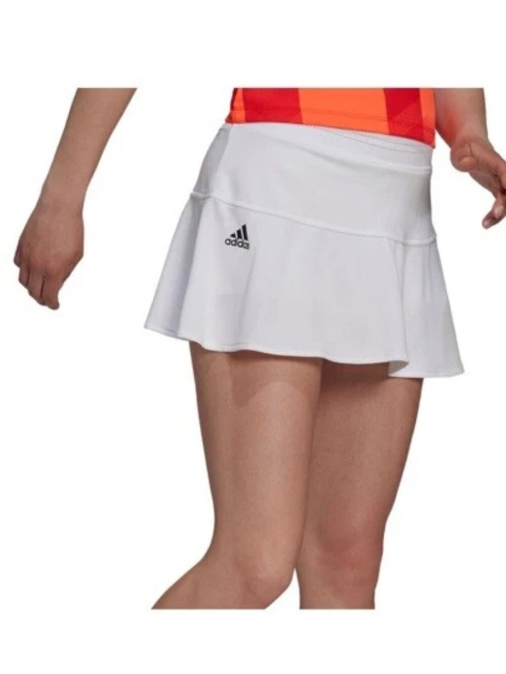 Adidas Primeblue Tokyo Match White 13in Womens Tennis Skirt